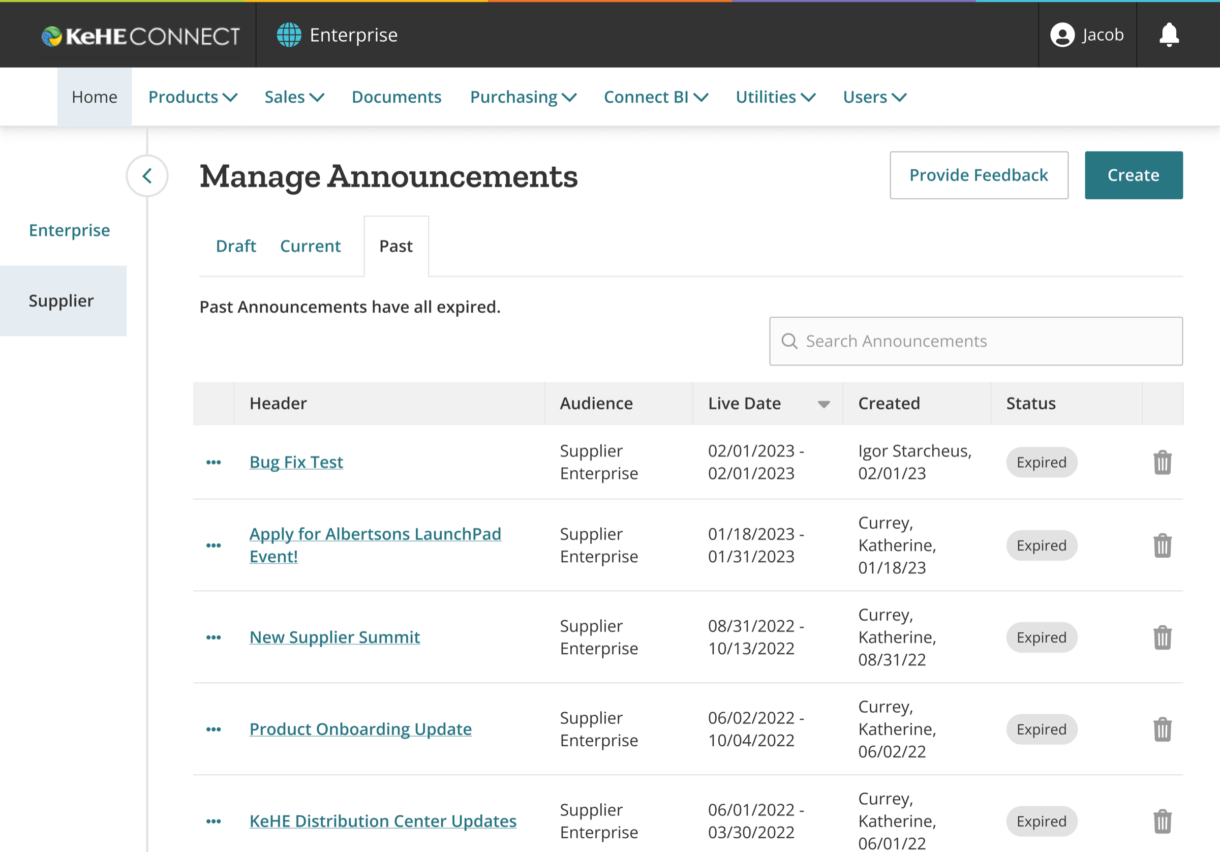 KeHE – Connect Enterprise