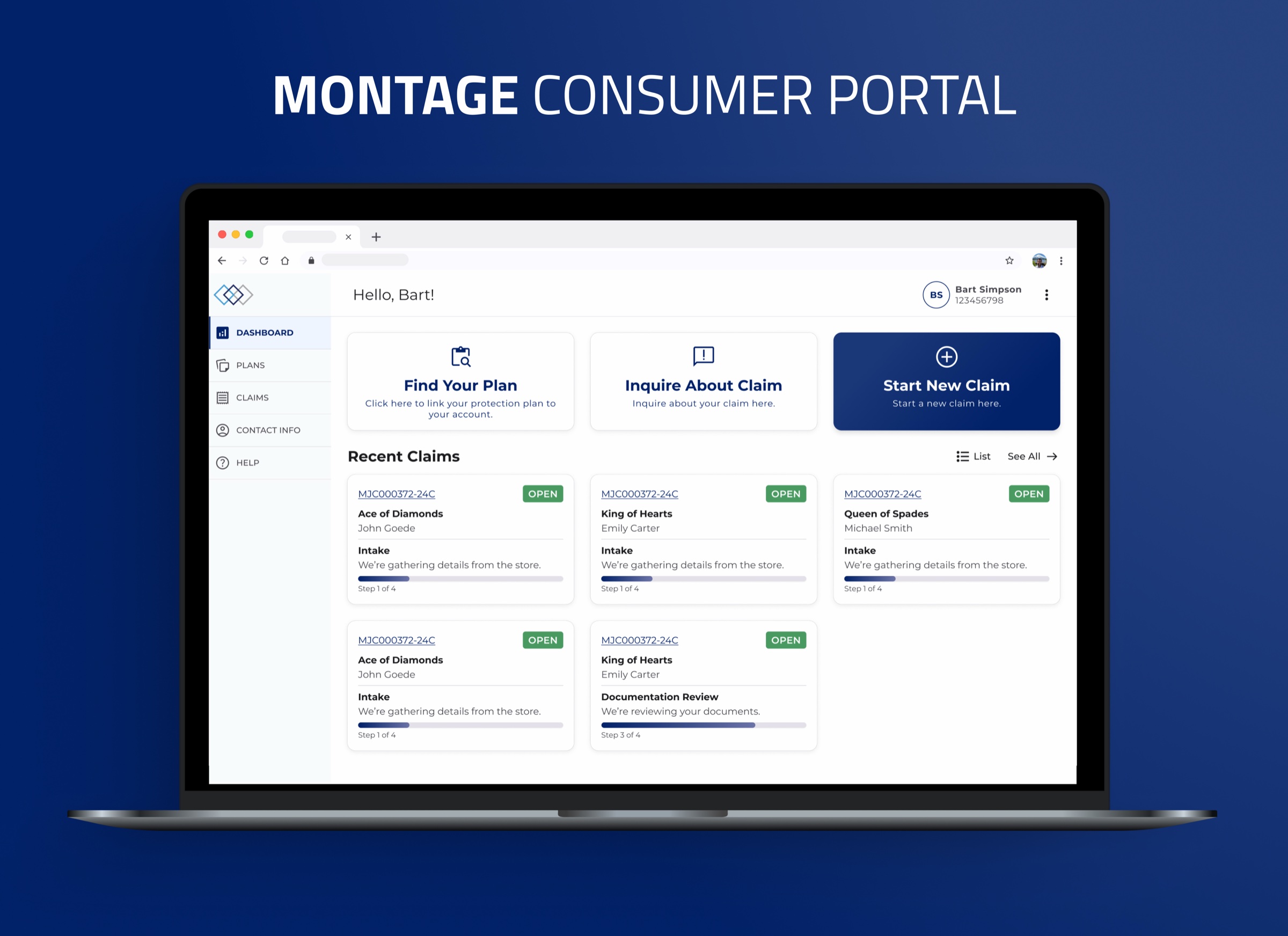 Montage – Consumer Portal