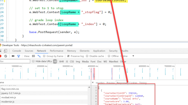 Visual Studio Web Performance Tests – Dynamically looping over nested data