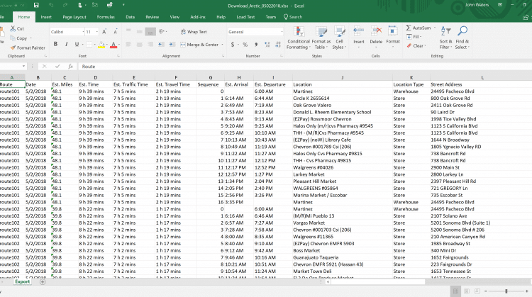 A simple, generic Excel file exporter