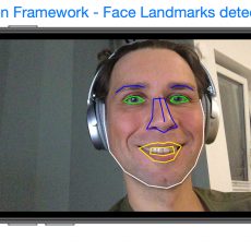 Vision Framework for Face Landmarks detection using Xamarin.iOS