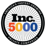Inc. 5000 honoree badge